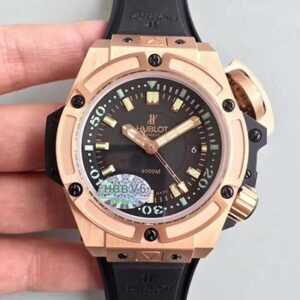 Replica Hublot Big Bang King Power Musee Oceanographique Monaco 731.OX.1170.RX V6 Factory Black Dial watch