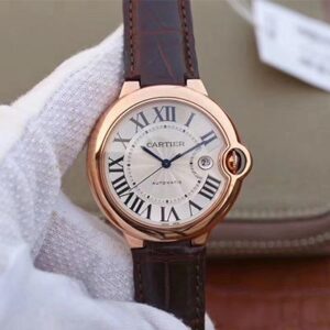 Replica Ballon Bleu De Cartier 42MM WGBB0017 V9 Factory Silver Dial watch