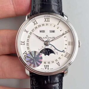Replica Blancpain Villeret 6654A-1127-55B OM Factory V2 White Dial watch