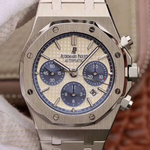 Replica Audemars Piguet Royal Oak JH Factory Ivory Dial watch