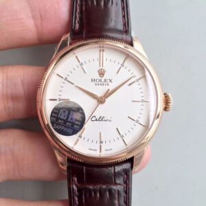 Replica Rolex Cellini 50505 MKS Factory V4 White Dial watch