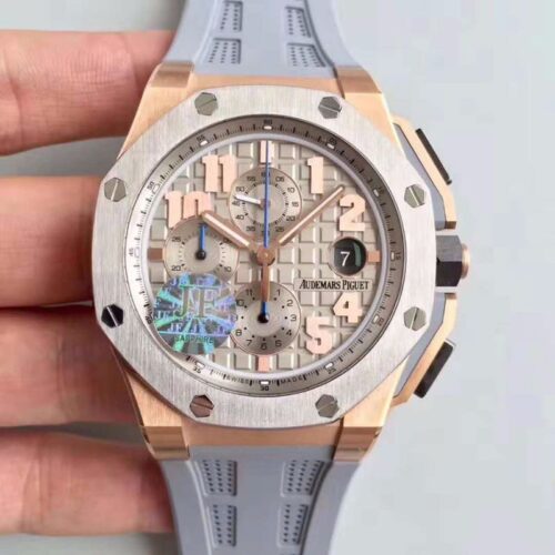 Replica Audemars Piguet Royal Oak Offshore LeBron James 26210OI.OO.A109CR.01 JF Factory V5 Gray Dial watch