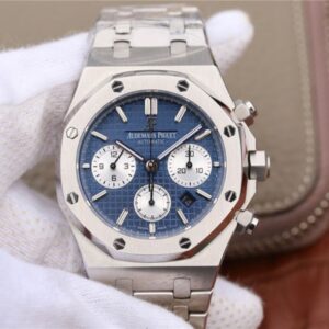 Replica Audemars Piguet Royal Oak Chronograph 26331ST.OO.1220ST.01 JH Factory Blue Dial watch