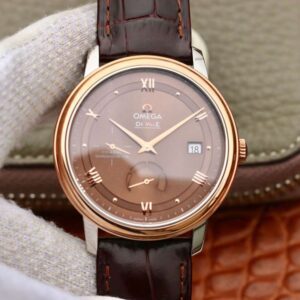 Replica Omega De Ville Prestige 424.23.40.20.13.001 TW Factory Brown Dial watch