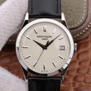 Replica Patek Philippe Calatrava 5296G-010 ZF Factory White Dial watch