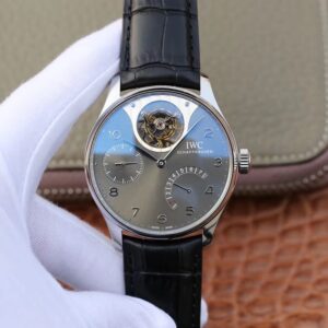 Replica ZF Factory IWC Portuguese Tourbillon IW504210 Anthracite Dial watch
