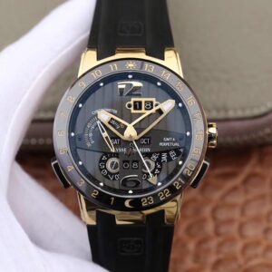 Replica Ulysse Nardin El Toro 322-00-3 Yellow Gold Black Dial watch