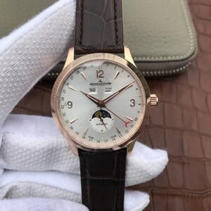 Replica Jaeger-LeCoultre Master Calendar 1552520 KM Facrory Silver Dial watch