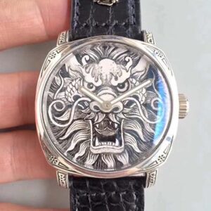 Replica Panerai Radiomir FIRENZE Hand-Drawn Dragon Pattern Dial watch