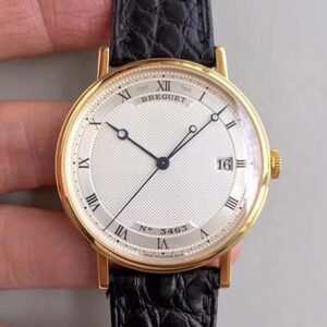Replica Breguet Classique 5177BA/12/9V6 Yellow Gold MKS Factory Silver Dial watch