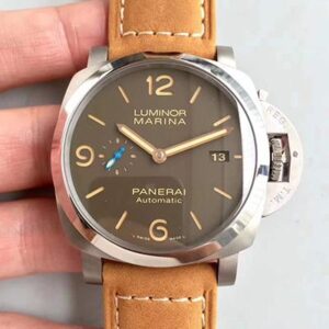 Replica Panerai Luminor Marina 1950 PAM01351 ZF Factory Brown Dial watch