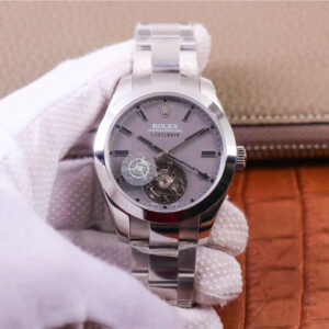 Replica Rolex Milgauss Base 116400 Label Noir Tourbillon LNT01HS-001 JB Factory Gray Dial watch
