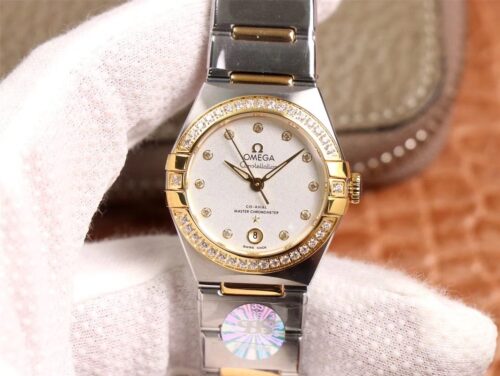 Replica Omega Constellation 131.25.29.20.52.002 Calendar 3S Factory White Dial watch