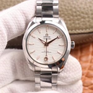 Replica Omega Seamaster Aqua Terra 150M Ladies 220.10.38.20.02.002 VS Factory White Dial watch