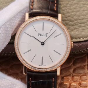 Replica Piaget Altiplano Mecanique G0A36125 MKS Factory Rose Gold Diamond Bezel watch