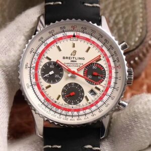 Replica Breitling Navitimer 1 B01 Chronograph AB01219A1G1X1 V9 Factory Silver Dial watch