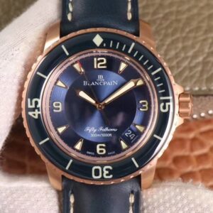 Replica Blancpain Fifty Fathoms 5015-3603C-63B ZF Factory Blue Dial watch