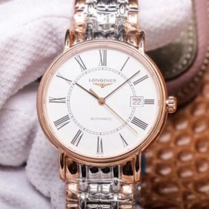 Replica Longines Presence L4.921.1.11.7 RM Factory Red PVD watch