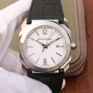 Replica Bvlgari Octo 102779 OC41C6SLD White Dial watch