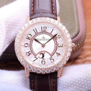 Replica Jaeger LeCoultre Rendez Vous Q3523570 ZF Factory Rose Gold Diamond watch