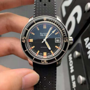 Replica Blancpain Fifty Fathoms Barakuda 5008B 1130 B52A ZF Factory Black Dial watch
