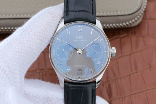 Replica IWC Portuguese IW500705 ZF Factory V5 Light Gray Dial watch