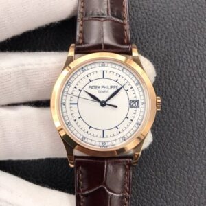 Replica Patek Philippe Calatrava 5296R-001 ZF Factory Rose Gold watch