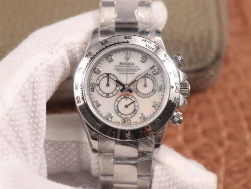 Replica Rolex Daytona Cosmograph 116520-78590 JH Factory Diamond Dial watch