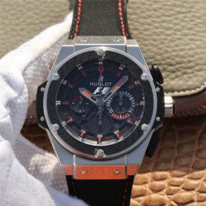 Replica Hublot King Power 703.ZM.1123.NR.FMO10 V6 Factory Black Dial watch