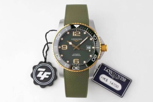 Replica Longines Concas L3.781.3.06.9 ZF Factory Green Dial watch
