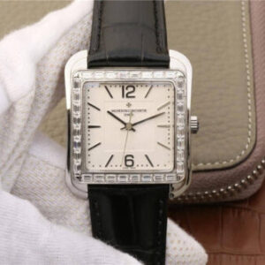 Replica Vacheron Constantin Historiques 86300 GS Factory Silver White Dial watch