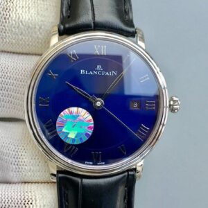 Replica Blancpain Villeret 6551-1127-55B ZF Factory Blue Dial watch