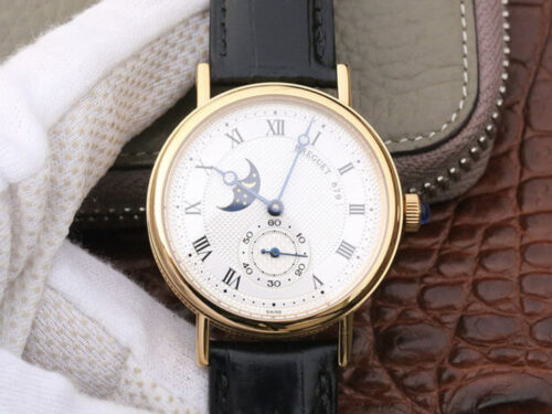 Replica Breguet Classique Moonphase 4396 Yellow Gold watch