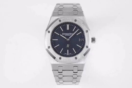Replica Audemars Piguet Royal Oak 15202ST.OO.1240ST.01 KZ Factory Blue Dial watch