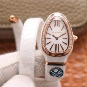 Replica Bvlgari Serpenti 102613 BV Factory White Dial watch