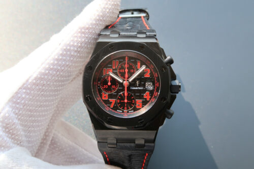Replica Audemars Piguet Royal Oak Offshore 26186SN.OO.D101CR.01 JF Factory Black Dial watch