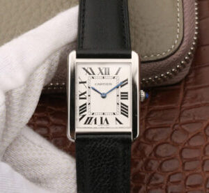 Replica Cartier Tank WSTA0028 K11 Factory White Dial watch