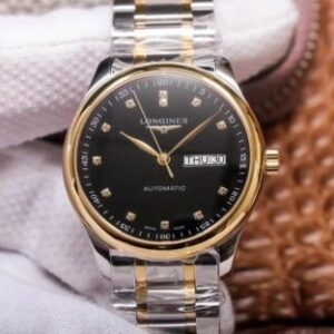 Replica Longines Master Collection L2.755.5.57.7 KY factory Black Dial watch