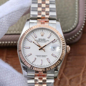 Replica Rolex Datejust M126231-0013 GM Factory Rose Gold watch