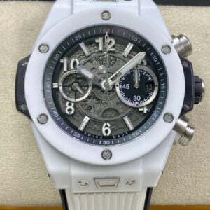 Replica Hublot BIG BANG Unico 421.HX.1170.RX ZF Factory White Ceramic Case watch