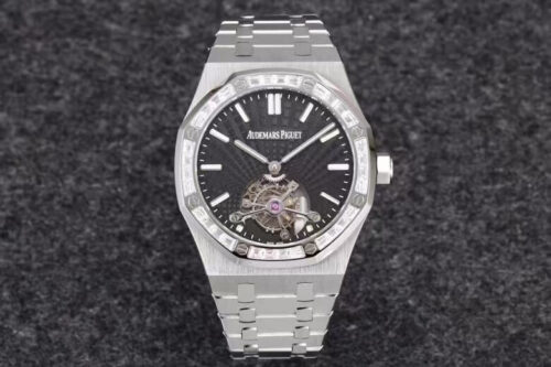 Replica Audemars Piguet Royal Oak Tourbillon 26521BC.ZZ.1220BC.01 R8 Factory Stainless Steel Strap Watch