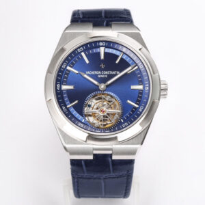 Replica Vacheron Constantin Overseas Tourbillon 6000V/110A-B544 BBR Factory Rubber Strap Watch