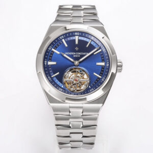 Replica Vacheron Constantin Overseas Tourbillon 6000V/110A-B544 BBR Factory Stainless Steel Case Watch