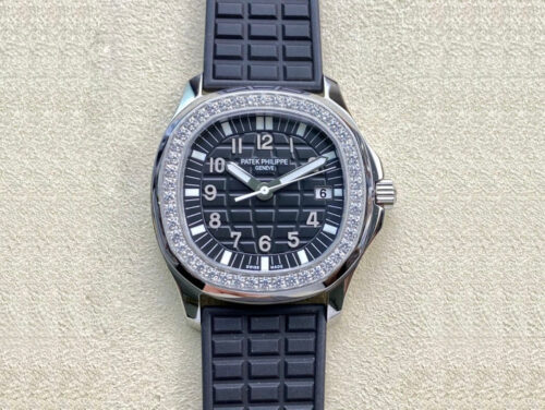 Replica Patek Philippe Aquanaut 5067A-001 Quartz Movement PPF Factory Stainless Steel Case watch