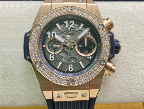 Replica Hublot BIG BANG 421.OX.1180.RX.1104 ZF Factory Diamond-Set Bezel Watch