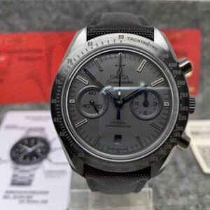 Replica Omega Speedmaster 311.92.44.51.01.005 OM Factory Black Strap Watch
