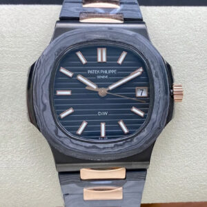 Replica Patek Philippe Nautilus 5711 DiW Dark Blue Strap Watch