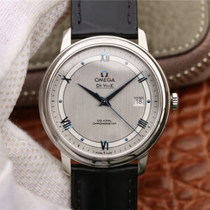 Replica Omega De Ville 424.13.40.20.02.003 MKS Factory Black Strap Watch
