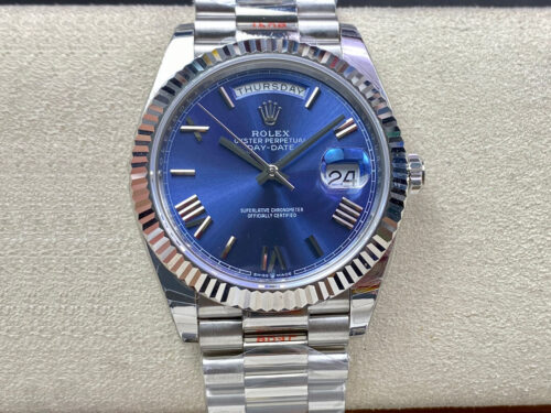 Replica Rolex Day Date M228236-0007 EW Factory Stainless Steel Watch