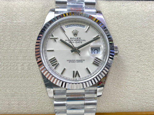 Replica Rolex Day Date 228239-83419 EW Factory Stainless Steel Strap Watch